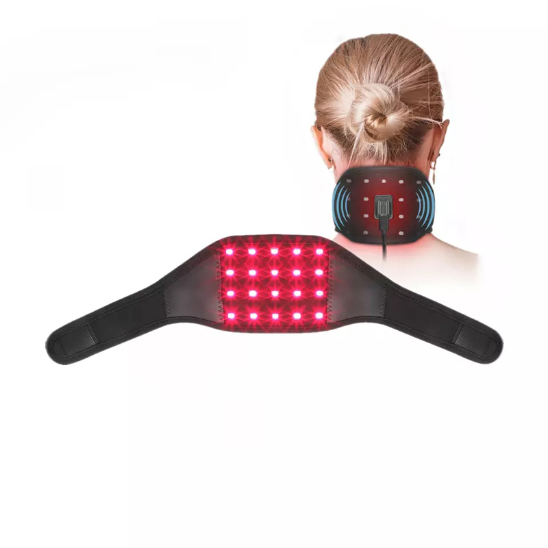 Beleza portátil&Equipamento de cuidados pessoais A luz LED reduz a dor corporal, terapia de luz vermelha vestível, cinto para pescoço